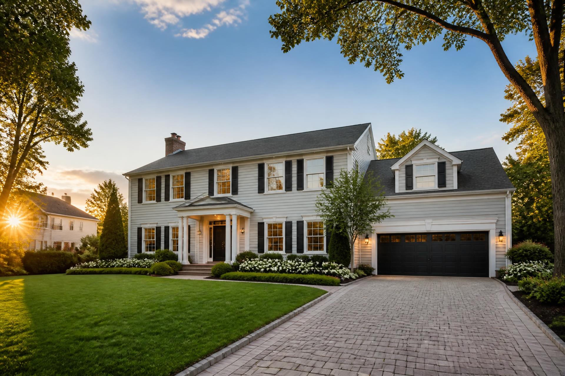 Beautiful New York home exterior